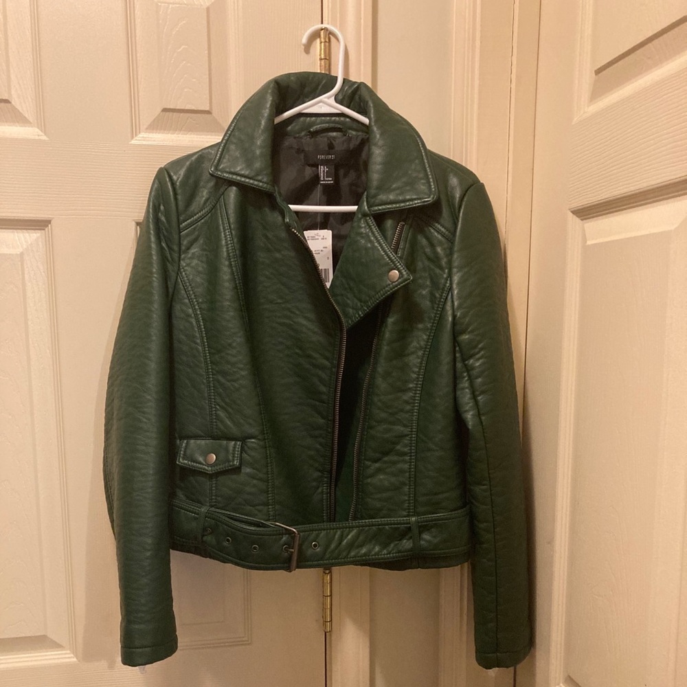 Leather jacket